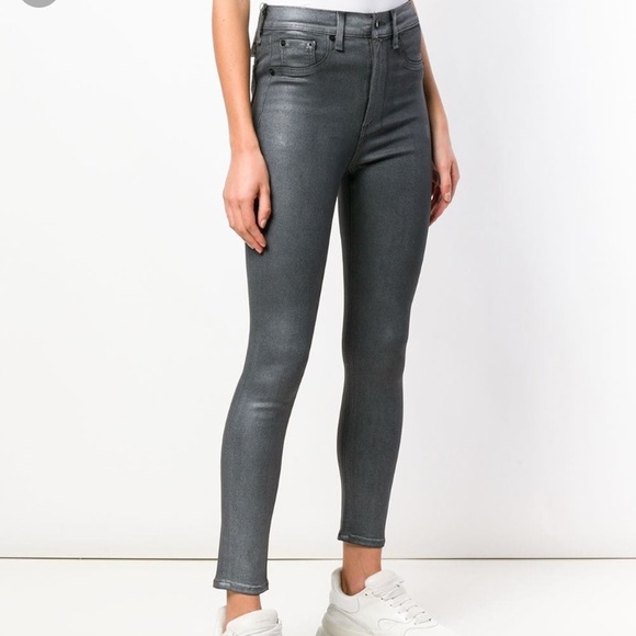 rag & bone Denim - Rag & Bone high rise skinny gunmetal❤️NWT❤️sz29